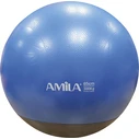 Μπάλα Γυμναστικής Amila Gymball 65cm Μπλε με Βάρος στην Βάση