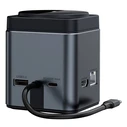 BlitzWolf 9-σε-1 USB-C Docking Station με HDMI 4K, PD, Ethernet Μαύρο (BW-TH17)