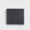 UNIQ Wall charger HUB Surge 90W charcoal black 2xUSB Quick Charge 3.0 + 2xUSB-C PD 3.0 (LITHOS Collective)
