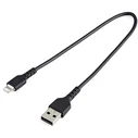 Καλώδιο USB σε Lightning Startech RUSBLTMM30CMB USB A Μαύρο