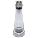 Emsa Flow Slim Glass Cooling / Serving Carafe 1.0 L with Lid, 35.5 cm