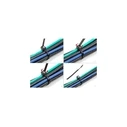DELOCK KBI αυτοασφαλιζόμενοι καλωδιοδέτες L200 x B4,8 mm 50 τεμ. μαύρο
