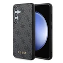 Guess GUHCS24SG4GFGR Samsung Galaxy S24 hardcase 4G Metal Gold Logo black