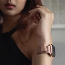 UNIQ Dante strap Apple Watch 4/5/6/7/SE/8/9/10 40/41/42mm Stainless Steel rose gold