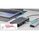 Unitek D1077A KVM & Data Switch with USB — 11-port 4K USB Hub