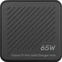 Unitek Travel Tri Pro 65W 3-in-1 GaN Charger Hub with HDMI 4K@60Hz (P1242 / P1242A)