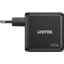 Unitek Φορτιστής GaN με οθόνη | 140W | 3x USB-C | 1x USB-A | PD3.0 | QC4.0