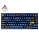 Keychron P1P-O1 75% Μηχανικό Πληκτρολόγιο — Keychron Super Red, Navy Blue