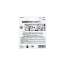 tesa Powerstrips Haken S στρογγυλά από ανοξείδωτο ατσάλι (2 τεμ. + 4 Powerstrips Small)