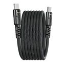 AWEI CL-166T magnetic cable USB-C / USB-C black/black