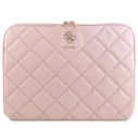 Guess Sleeve GUCS14ZPSQSSGP 14" Quilted 4G pink