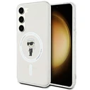 Karl Lagerfeld KLHMS24SHFCKNOT Samsung Galaxy S24 hardcase IML Ikonik MagSafe transparent