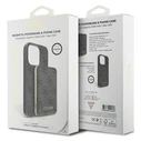 Guess GUBPM5N614GEMGK Apple iPhone 11 hardcase + Powerbank 5000mAh MagSafe 4G Metal Logo black