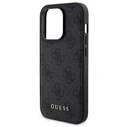 Guess GUBPM5P13L4GEMGK Apple iPhone 13 Pro hardcase + Powerbank 5000mAh MagSafe 4G Metal Logo black