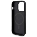 Guess GUBPM5P13L4GEMGK Apple iPhone 13 Pro hardcase + Powerbank 5000mAh MagSafe 4G Metal Logo black