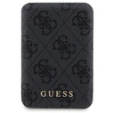 Guess GUBPM5P13L4GEMGK Apple iPhone 13 Pro hardcase + Powerbank 5000mAh MagSafe 4G Metal Logo black