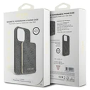 Guess GUBPM5P13L4GEMGK Apple iPhone 13 Pro hardcase + Powerbank 5000mAh MagSafe 4G Metal Logo black