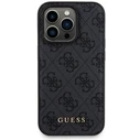 Guess GUBPM5P14L4GEMGK Apple iPhone 14 Pro hardcase + Powerbank 5000mAh MagSafe 4G Metal Logo black