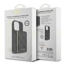 Guess GUBPM5P14L4GEMGK Apple iPhone 14 Pro hardcase + Powerbank 5000mAh MagSafe 4G Metal Logo black