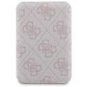 Guess GUBPM5P14L4GEMGP Apple iPhone 14 Pro hardcase + Powerbank 5000mAh MagSafe 4G Metal Logo pink
