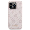 Guess GUBPM5P15L4GEMGP Apple iPhone 15 Pro hardcase + Powerbank 5000mAh MagSafe 4G Metal Logo pink