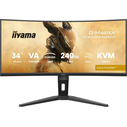 iiyama G-Master GCB3486WQSCP-B1 Gold Phoenix - 34" UWQHD 240Hz Curved VA Gaming Monitor