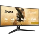 iiyama G-Master GCB3486WQSCP-B1 Gold Phoenix - 34" UWQHD 240Hz Curved VA Gaming Monitor