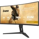 iiyama G-Master GCB3486WQSCP-B1 Gold Phoenix - 34" UWQHD 240Hz Curved VA Gaming Monitor