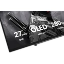 iiyama G-Master GOB2701QSC-B1 Titan Falcon - 27'' WOLED Gaming Monitor, QHD 2560×1440, 280Hz, USB-C PD65W