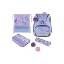 Herlitz UltraLight Plus Butterfly Paradise Σχολική Τσάντα Πλάτης Λιλά (Model 50046157)