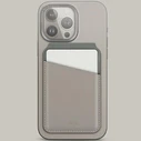 UNIQ Lyden DS RFID magnetic wallet with stand function ivory-lichen green