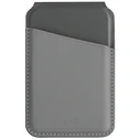 UNIQ Lyden DS RFID magnetic wallet with stand function charcoal grey-black