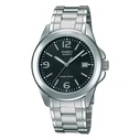 Casio Ανδρικά Ρολόγια MTP-1215A-1A Ασημί