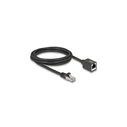 DeLock S/FTP Cat.6a (Gigabit) Ethernet Network Cable 2m Black