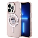 Karl Lagerfeld KLHMP14LHFCCNOP Apple iPhone 14 Pro hardcase IML Choupette MagSafe pink