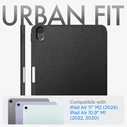 Spigen Urban Fit Apple iPad Air 10.9 2020/2022 (4, 5 gen) / iPad Air 11 2024 (6 gen) black
