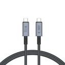 Tech-Protect Ultraboost Max USB-C / USB-C cable Thunderbolt 4.0 8K 40Gbps PD 240W 100cm Grey