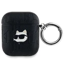 Karl Lagerfeld KLA2PGCHPK Apple AirPods 1/2 cover Monogram Choupette Head black