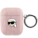 Karl Lagerfeld KLA2PGKIPP Apple AirPods 1/2 cover Monogram Karl Head pink