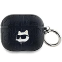 Karl Lagerfeld KLA3PGCHPK Apple AirPods 3 cover Monogram Choupette Head black