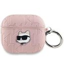 Karl Lagerfeld KLA3PGCHPP Apple AirPods 3 cover Monogram Choupette Head pink