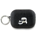 Karl Lagerfeld KLAP2PGKCPK Apple AirPods Pro (2 gen) cover Monogram Karl & Choupette Head black