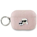 Karl Lagerfeld KLAP2PGKCPP Apple AirPods Pro (2 gen) cover Monogram Karl & Choupette Head pink
