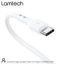Καλώδιo USB Lamtech Type-C to Type-C 100W FAST CHARGE 2M