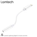 Αντάπτορας 3,5mm Lamtech Lightning Audio JACK WHITE