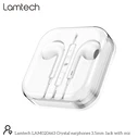Handsfree Ακουστικά Lamtech Stereo 3,5mm JACK WHITE