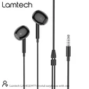 Handsfree Ακουστικά Lamtech Stereo 3,5mm JACK Black