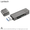 Card Reader Lamtech USB/Type-C 3.0 HIGH SPEED METAL GREY