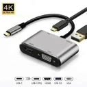 Αντάπτορας HDMI ATC 4in1 VGA USB3.0 PD