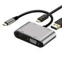 Αντάπτορας HDMI ATC 4in1 VGA USB3.0 PD